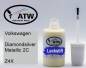 Preview: Volkswagen, Diamondsilver Metallic 2C, Z4X: 20ml Lackstift, von ATW Autoteile West.